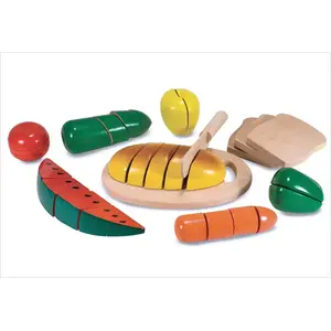 Aliments en bois à couper Melissa et Doug pas cher
