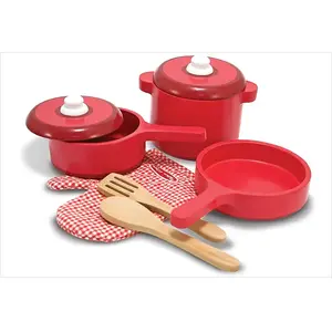 Melissa Doug Wooden Kitchen Accessory Set Impo pas cher