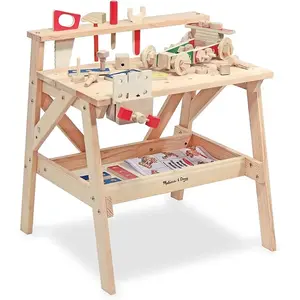Comparateur de prix : Jeu de construction Melissa & Doug Etabli de Projets en bois