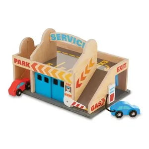 Station Service Avec Garage Melissa et Doug pas cher