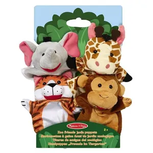Marionnettes à gaine Melissa & Doug Amis Du Jardin Zoologique pas cher