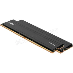 Kit Barrettes mémoire 32Go (2x16Go) DIMM DDR5 Crucial Pro 6000MHz (Noi...