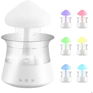 TTLIFE 3 en 1 Humidificateur Nuage de Pluie, Diffuseur d'huiles Essent... pas cher