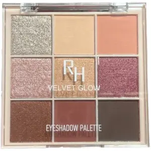 Palette de fards à paupières velvet glow - Realher pas cher