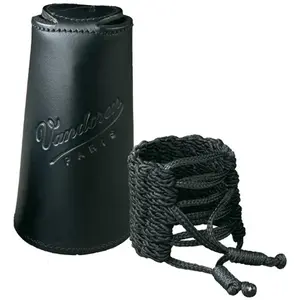 Vandoren LC37L Klassik ligature en cuir pour saxophone alto