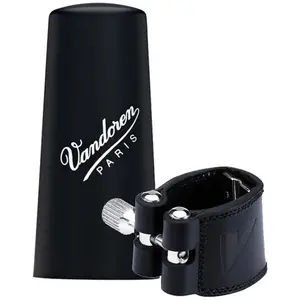 Vandoren Ligature Plastique Mib et Couvre-bec - LC22P Ligatures clarinette Mib pas cher