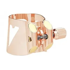 Comparateur de prix : Vandoren LC01PGP Optimum ligature Rose Or pour clarinette Sib + couvre-bec