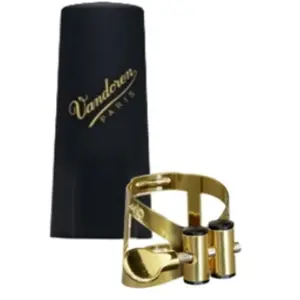 Vandoren Ligature Msur O Baryton Vieil Or Couvre Bec Plastique pas cher