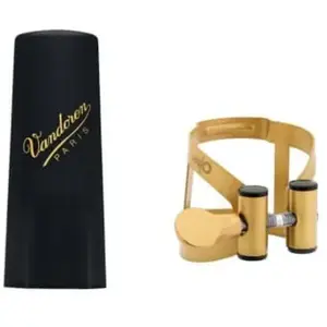 Vandoren LC590AP M/O V-16 Vintage Gold ligature pour saxophone baryton