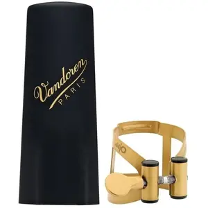Comparateur de prix : Vandoren LC58AP Masters M/O Ligature pour Saxophone Ténor Or Vintage