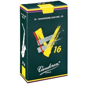 Comparateur de prix : Vandoren Vandoren V16 Boite De 10 Anches Saxophone Alto N.3,5