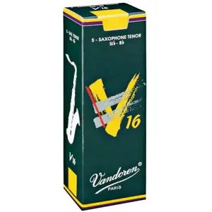 Comparateur de prix : Boite de 5 anches Vandoren série V16 pour Saxophone Ténor - Force 3,5