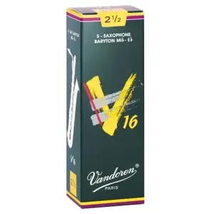 Comparateur de prix : Anches pour saxophone Baryton - Vandoren V16 force 2,5 SR7425