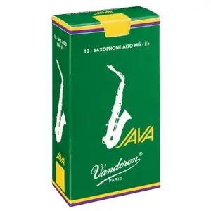 Comparateur de prix : Boite de 10 anches Vandoren série "Java" pour Saxophone Alto - Force 4