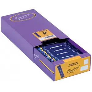 Comparateur de prix : Vandoren Boîte De 50 Anches Clarinette Sib Force 3  - Vandoren Cr103-50