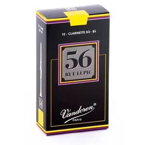 Comparateur de prix : Anche Vandoren clarinette en si bémol 56 Rue Lepic Force : 3 1/2
