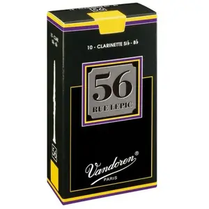 Comparateur de prix : Anche Vandoren clarinette en si bémol 56 Rue Lepic Taille : 3 1/2
