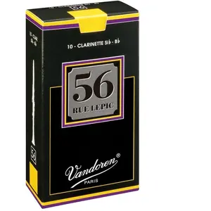 Comparateur de prix : Vandoren CR503 Clarinet Reed 56 Rue Lepic anche pour clarinette Sib (lot de 10)