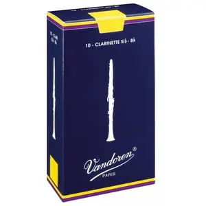 Comparateur de prix : Vandoren Vandoren Traditional Boîte De 10 Anches Pour Clarinette Sib, Force 2