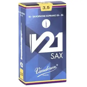 Vandoren Vandoren Sr8035 - Anches Saxophone Soprano V21 Force 3,5 pas cher