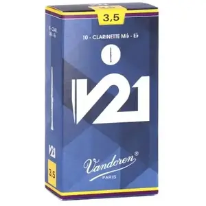 Comparateur de prix : Vandoren Vandoren Cr8135 - Anches Clarinette Mib V21 Force 3,5