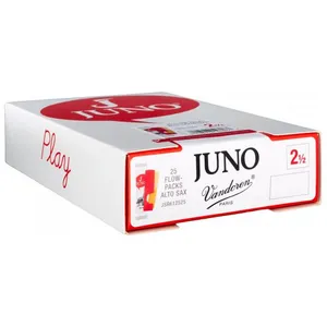 Comparateur de prix : Vandoren Juno 2,5 - Saxophone Alto (X 25) Anches saxophone alto