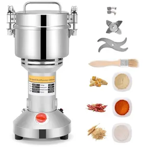 TTLIFE Moulin à Grains Électrique, 500 g Grinder Electrique en acier i...