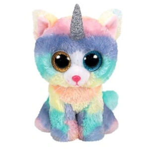 Comparateur de prix : Peluche Ty Beanie Boo's Heather le chat 66 cm