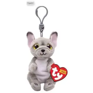Porte-clés en peluche TY Beanie Bellies Clip Wilfred Le Chien pas cher