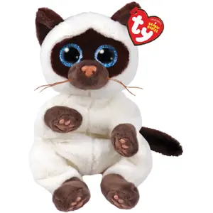 Comparateur de prix : Peluche TY Beanie Babies Small Miso Le Siamois Marron