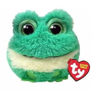 Comparateur de prix : Animal en peluche Ty Puffies Gilly la grenouille 9 cm Vert