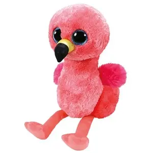 Ty - TY37262 - Beanie Boo's - Peluche Gilda le Flamant Rose 23 cm pas cher