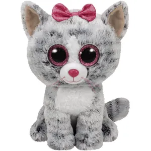 Black November 2025 Peluche Kiki le Chat TY 15 cm Gris et