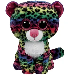 Comparateur de prix : Juratoys Beanie Boo's Beanie Boo's - Peluche Dotty Léopard 15 Cm