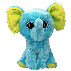 Animal en peluche Ty Beanie Boo's Small Trunkles L'éléphant