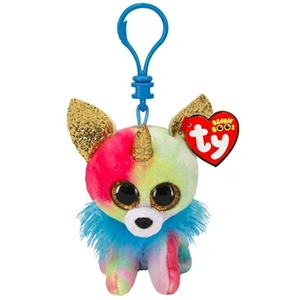 Porte-clés en peluche Ty Beanie Boo's Clip Yips Le chihuahua 7 cm