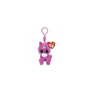 Porte-clés en peluche Ty Beanie Boo's Clip Rosette La licorne 7 cmVendu parkaufland