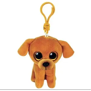 Comparateur de prix : Peluche Ty Beanie Boo’s Clip Zuzu Le Chien Marron