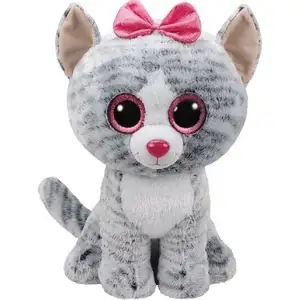 Comparateur de prix : TY Juratoys Beanie Boo's Beanie Boo's - Peluche Kiki Le Chat 41 Cm