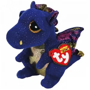 Ty - TY36879 - Beanie Boo's - Peluche Saffire le Dragon 15 cm pas cher