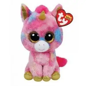 Comparateur de prix : Ty - TY36158 - Beanie Boo's - Peluche Fantasia la Licorne 15 cm, Rose