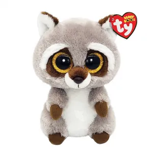 Comparateur de prix : Peluche Ty - Beanie Boo's - Oakie Raton Laveur 15cm