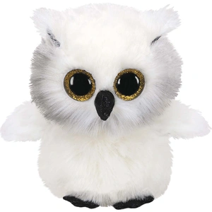 Comparateur de prix : Peluche - Ty - Beanie Boo's Austin le hibou - Blanc - 15 cm - Taille S