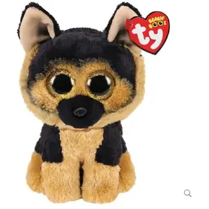 Comparateur de prix : Ty - Beanie Boo's - Peluche Spirit le Chien Berger Allemand, TY36309, Blanc / Beige, 15 cm