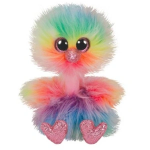 Peluche Ty Beanie Boo's Taille M Asha L'autruche 23 cm pas cher