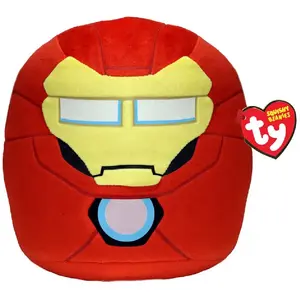Comparateur de prix : Peluche Squish a boos Small Iron Man de Marvel - TY - Pour Enfant - Multicolore