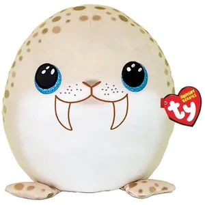 Peluche Ty Squish a Boos Coussin Toofers le phoque 40 cm pas cher