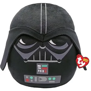 Peluche Ty Star Wars Squish a boos Medium Darth Vader 40 cm Noir pas cher