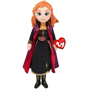 Peluche Ty La reine des neiges Anna 24 cm pas cher