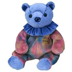1 X Ty Beanie Babies - Septembre l'ours anniversaire pas cher